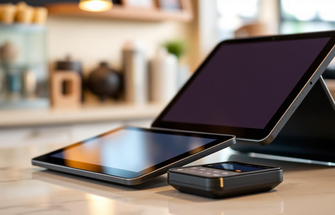 POS equipment and credit card terminal for local business
